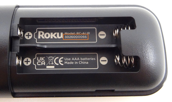 New Onn Roku TV Remote Netflix/AppleTV+/Paramount+/HBOmax 3026000066