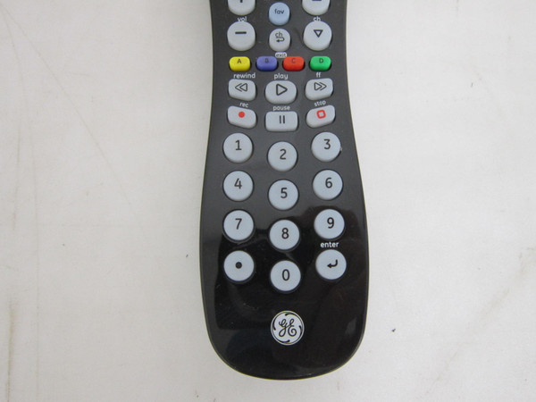 GE DVD DVR Blu-Ray Universal TV Remote 24922-REM-USED