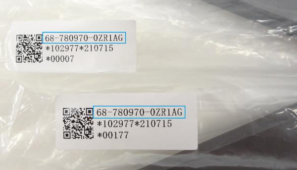 New TCL 55S546, 50S546 68-780970-0ZR1AG(68-780970-0ZRG) Legs w/Screws