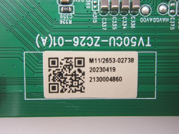 Onn 100012585 T-Con Board 513C50CUM11 (TV50CU-ZC26-01(A)