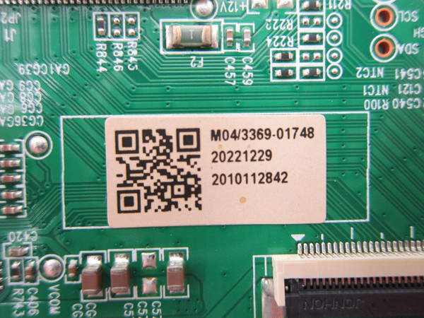 Onn 100012587 T-Con Board 513C65A0M04 (TV65A0-ZC26-01(B))