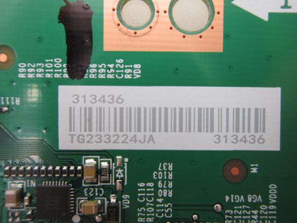 Toshiba 50C350LU T-Con Board 313436 (RSAG7.820.11133/ROH VER.A)