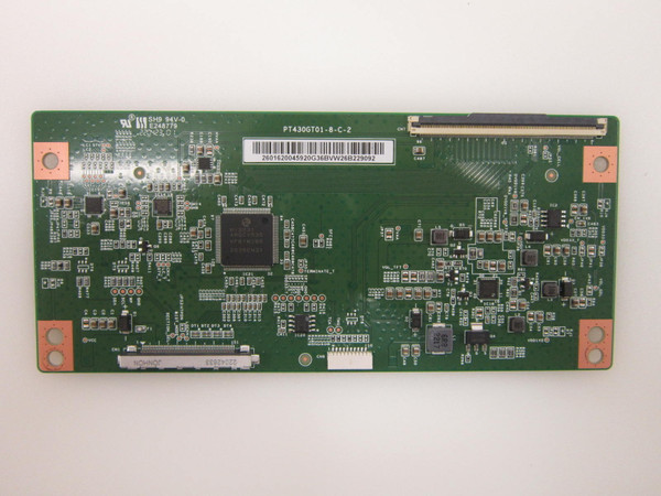 Westinghouse WR43UT4210 T-Con Board PT430GT01-8-C-2 (2601620045920)