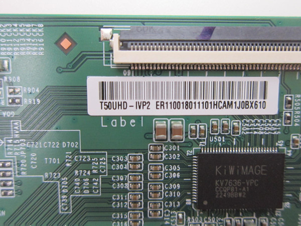 Onn 100012585 T-Con Board T50UHD-IVP2 (GSD-T-0009)