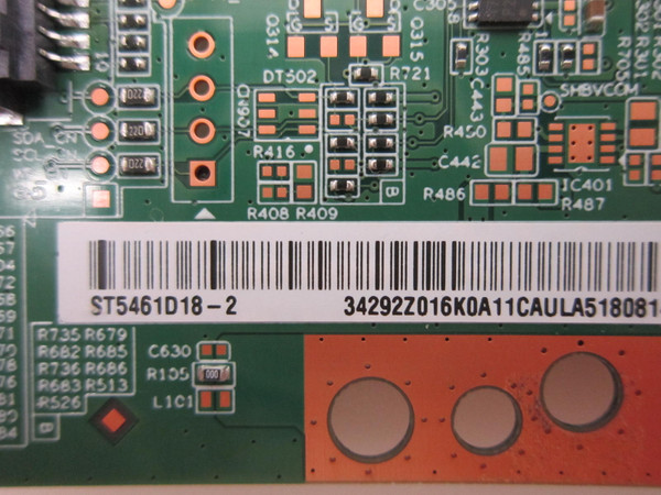 Element E4AA55R T-Con Board 34.292Z0.16K (ST5461D18-2)