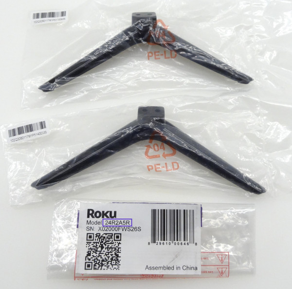Roku 24R2A5R  Legs w/Screws - Used