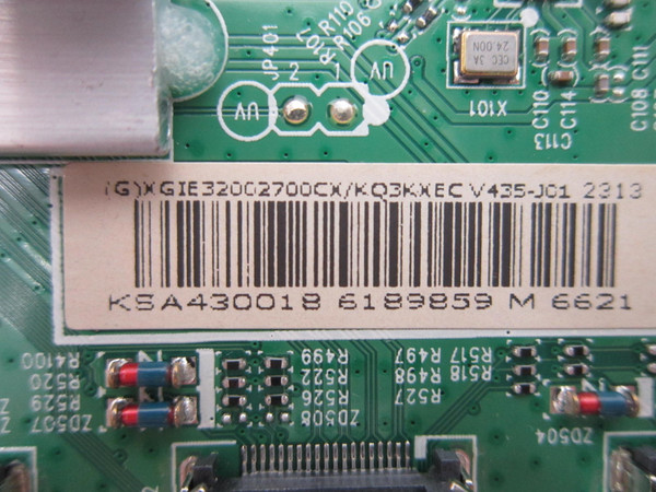 Vizio V435-J01 Main Board 756TXGIE320027 (715GB692-M0E-B00-004Y)
