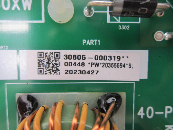 TCL 85QM850G Power Board 30805-000319 (40-P60XWH-PWC2LG)