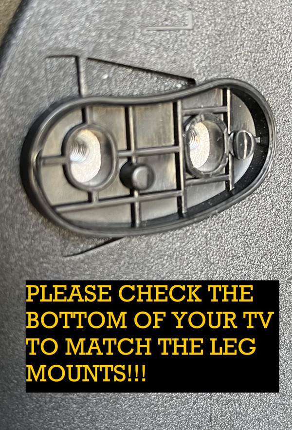 Pre-Owned Onn 100012585*CHECK VERSION*, 100097811 100012585-GR Legs w/Screws