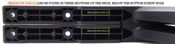 Pre-Owned Hisense 65R6E4 RSAG8.078.7342-01(328675) Legs w/Screws