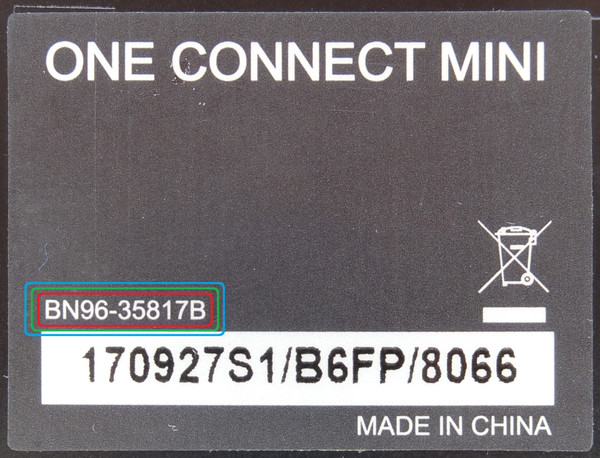 Samsung UN65JS8500 One Connect Mini BN96-35817B