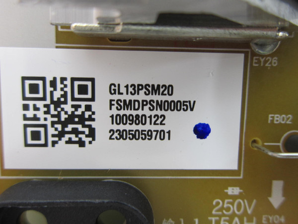 Sony FW-55BZ40L KD-55X77L KD-55X77CL Power Board 1-009-801-22 (GL13-SM20)