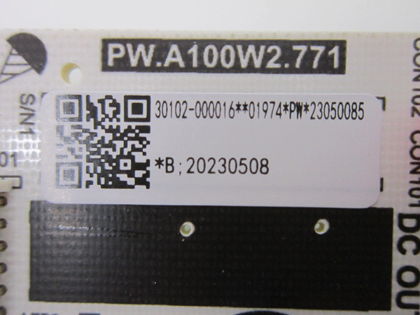 TCL 55S450G Power Board 30102-000016 (PW.A100W2.771)