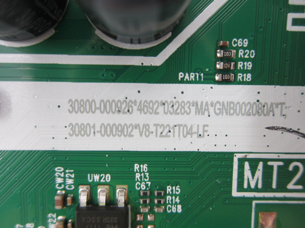 TCL 40S350G Main Board 30800-000926 (40-MT21T6-MPA2HG)