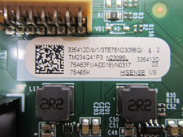 Hisense 65A65K 75A65K Main Board 335412 (RSAG7.820.12881/ROH)