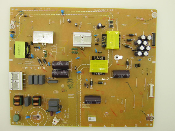 Philips 75PUL7552/F7 BX9 Power Board ADL96MPW-001 (BADL95F01 02 1, ADL96)