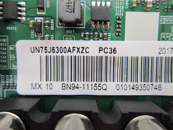 Samsung UN75J6300AFXZC Main Board BN94-11155Q (BN41-02353C)