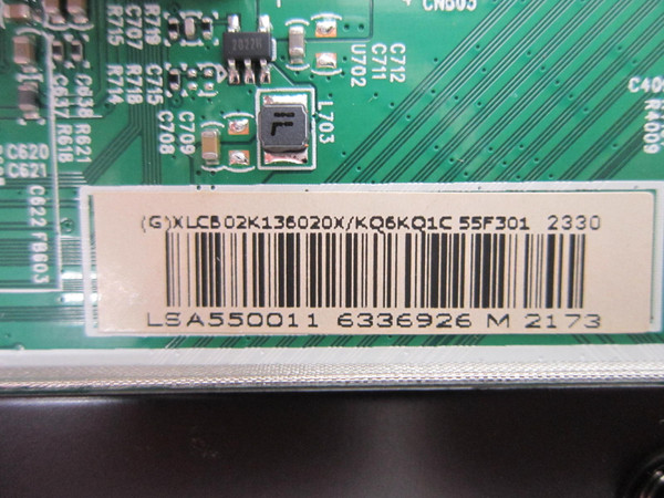 Insignia NS-55F301NA22 Main Board 756TXLCB02K136 (715GA715-M01-B00-005G)