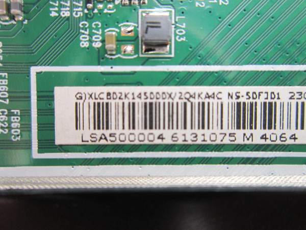 Insignia NS-50F301NA24 Main Board 756TXLCB02K145 (15GA715-M0B-B02-005G)