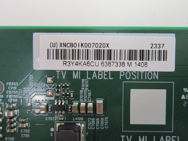 Pioneer PN50-751-24U Main Board 756TXNCB0IK007 (715GC208-M1A-B00-005K)