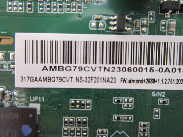 Insignia NS-32F201NA23 Main Board 317GAAMBG79CVT (TD.T950X4.63)