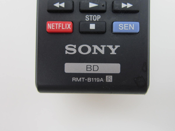 Sony BDP-BX110 BDP-BX310 BDP-BX510 Blu-Ray Remote 1-490-027-12-USED (RMT-B119A)
