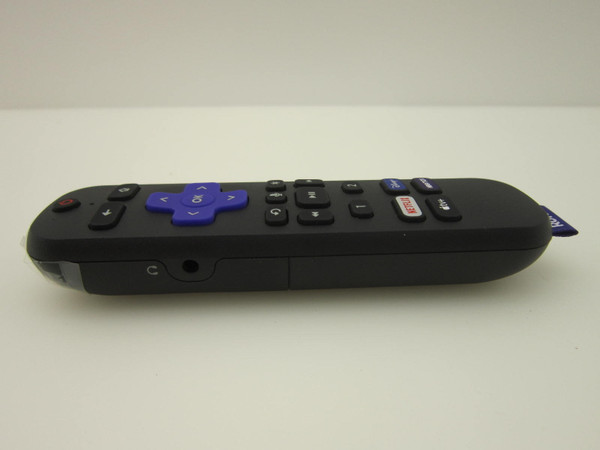 ROKU Voice TV Remote W/ Headphone Jack Netflix Disney+ AppleTV+ HBOmax 3226001372-USED (RC-EL3)