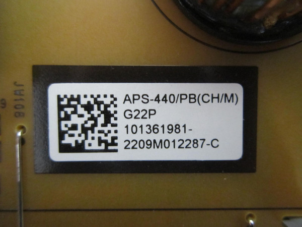 Sony XR-65X90K Power Supply Board [APS-440/PB] 1-013-619-81 / 1-013-619-51