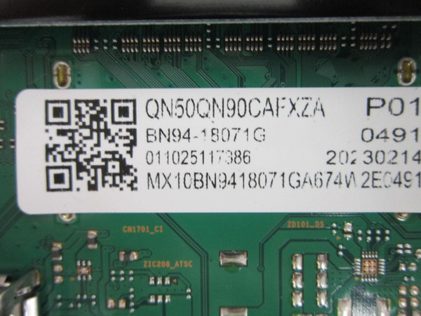 Samsung QN50QN90CAFXZA Main Board BN94-18071G (BN41-03133A)