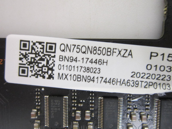 Samsung QN75QN850BFXZA Main Board BN94-17446H (BN41-02996A)