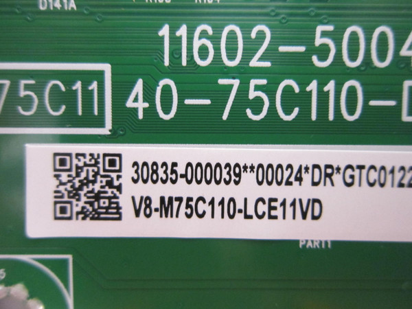 TCL 75R655 LED Driver 30835-000039 (40-75C110-DRA2LG)