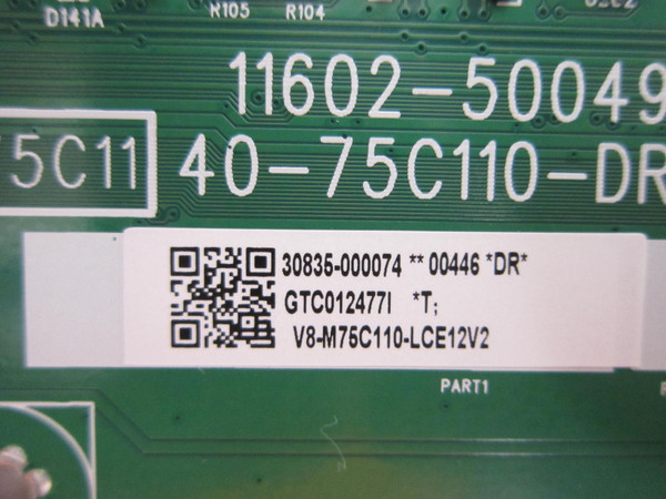 TCL 75R655 LED Driver 30835-000074 (40-75C110-DRA2LG)