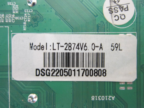 Sylvox OQ43A1DAGC Main Board DSG22050117 (LT-2874V6.0)