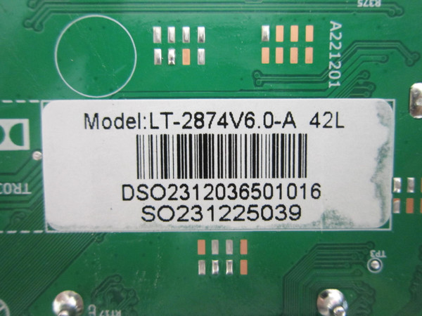 Furrion FDUP50Y1A Main Board DSO2312 (LT-2874V6.0-A)