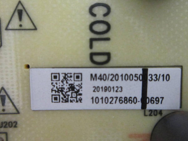 Hitachi 50C61 Power Board 514C5006M40 (TV5006-ZC02-02)