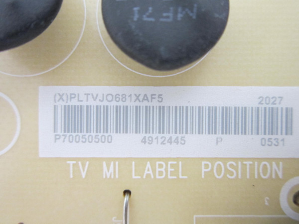 Insignia NS-70DF710NA21 Power Board PLTVJO681XAF5 (715GA025-P01-006-003S)