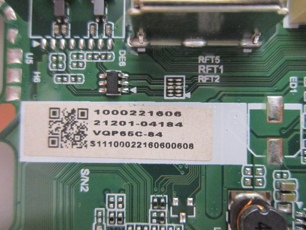Vizio VQP65C-84 Main Board 21201-04184 (TD.MT5695.U752(T)