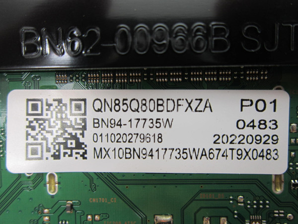 Samsung QN85Q80BDFXZA Main Board BN94-17735W (BN41-03014D)
