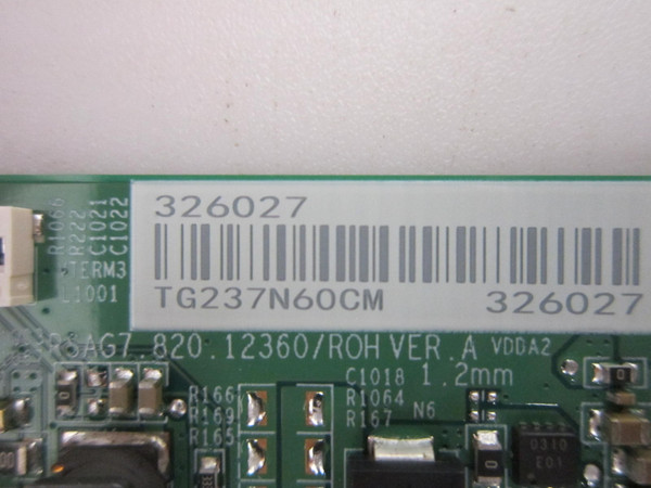 Hisense 65A6HX T-Con Board 326027 (RSAG7.820.123605/ROH)