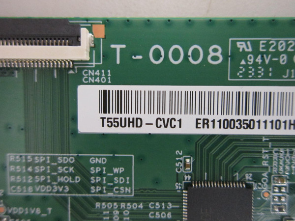 ROKU 55R6A5R T-Con Board T55UHD-CVC1 (T-0008)