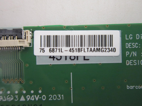 LG 75UH5F-HJ T-Con Board 6871L-4518F (6870C-0631B)