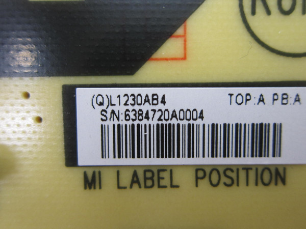 Panasonic TH-55EQ2W Power Board L1230AB4 (715GB865-P01-001-0H3R)