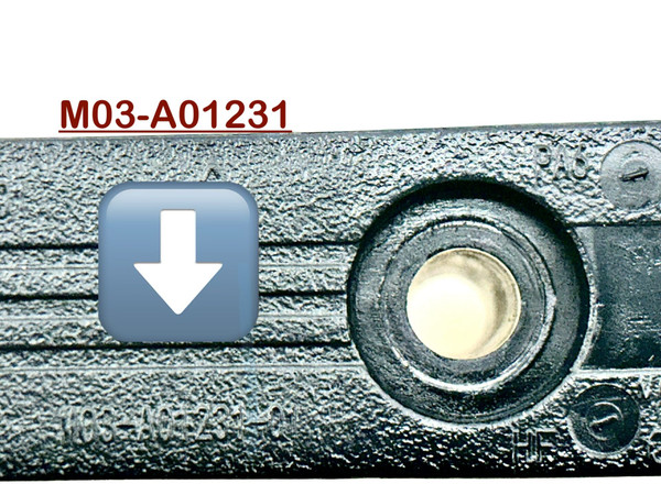 New TCL 75S450G-BLACK M03-A01231 Legs w/Screws