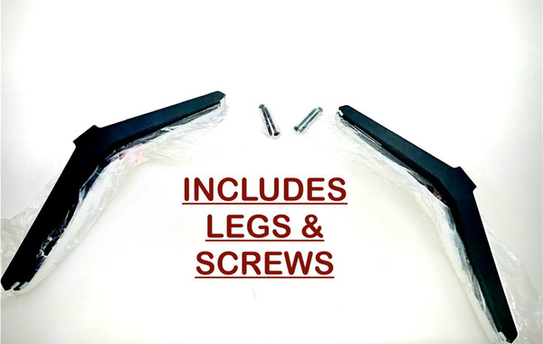 New TCL 75S450G-BLACK M03-A01231 Legs w/Screws