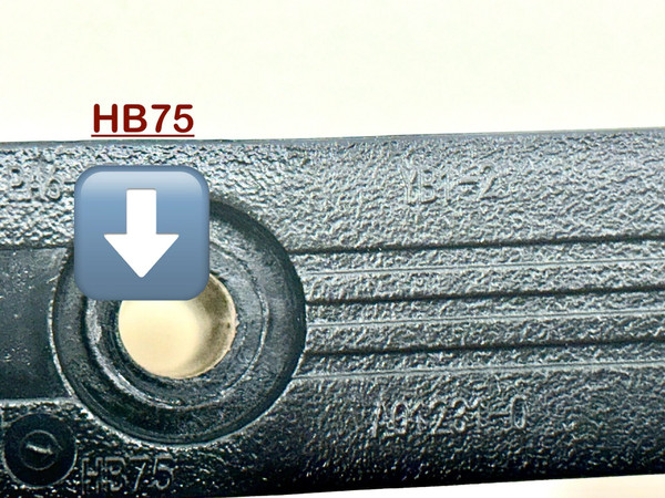 New TCL 75S450G-SILVER M03-A01231-01(40105-000679) Legs w/Screws