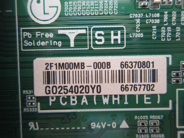LG 55CT5WJ-B Main Board EBT66370801 (EAX69579502)