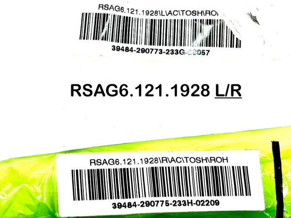 New Toshiba 75C350KU 1928(RSAG6.121.1928 L/R) Legs w/Screws
