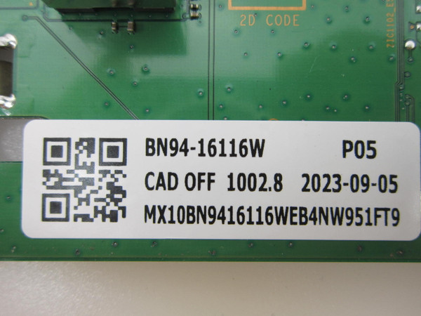 Samsung UN65TU690TFXZA	 Main Board BN94-16116W (BN41-02751C)