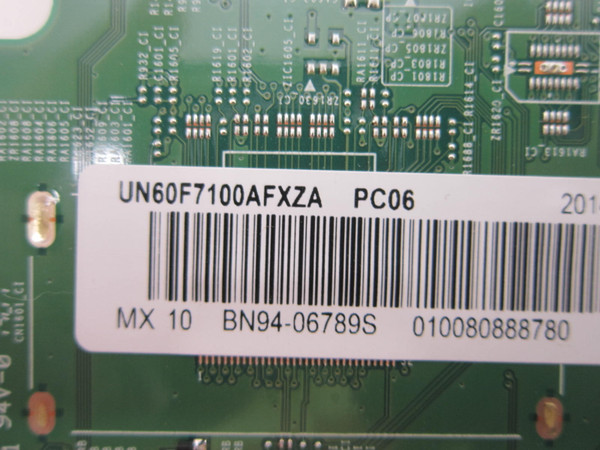 Samsung UN60F7100AFXZA Main Board BN94-06789S (BN41-01958B)