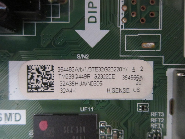 Hisense 32A4K Main Board 354482 (TP.MT9216T.PB702)